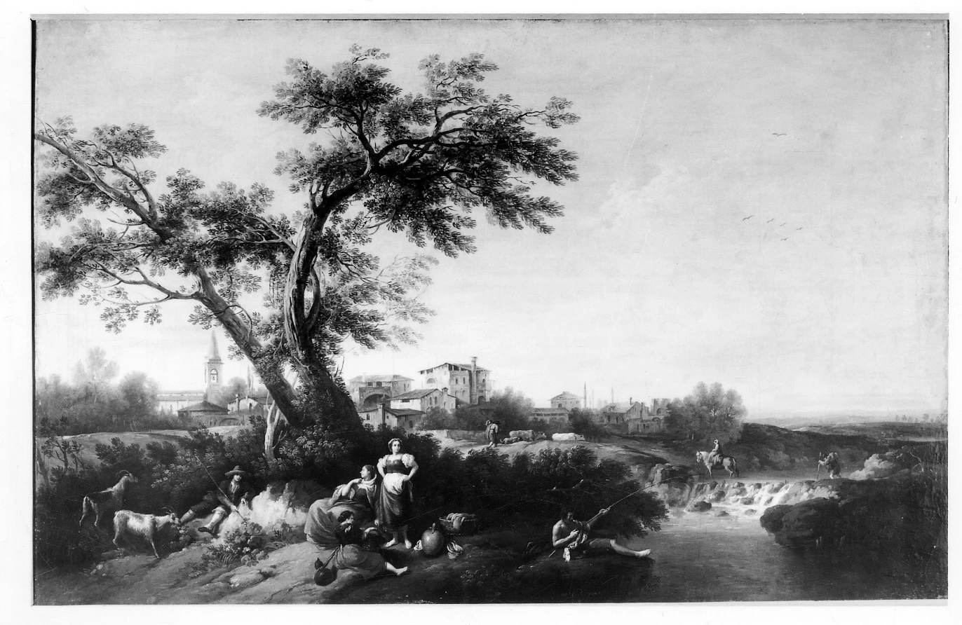 Paesaggio con pescatori e contadini - Accademia Albertina, Torino